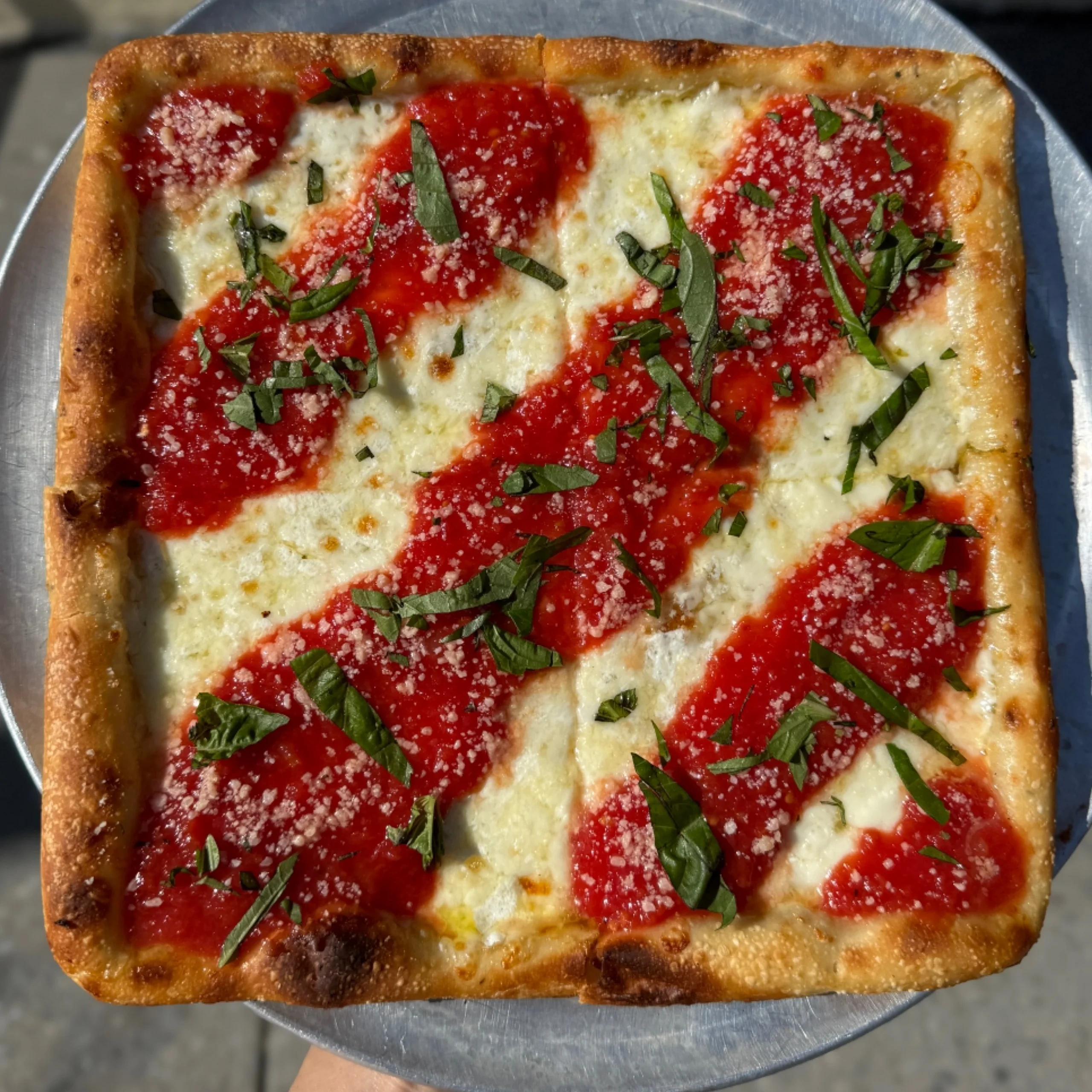 Margherita slice