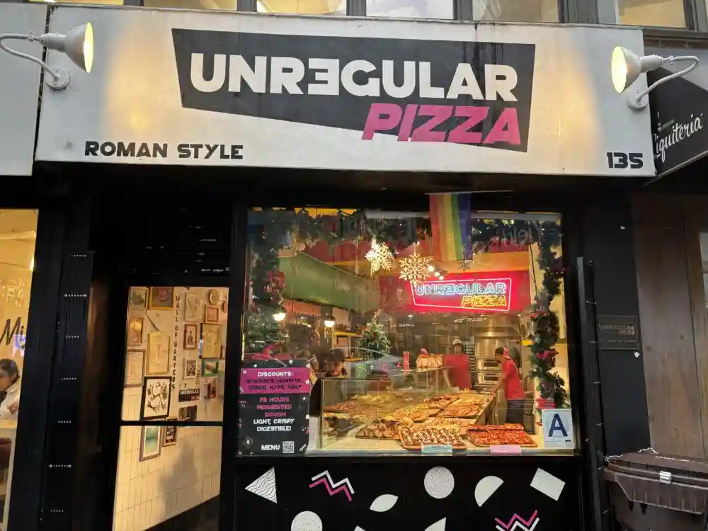 Unregular Pizza (Union Square) shop exterior